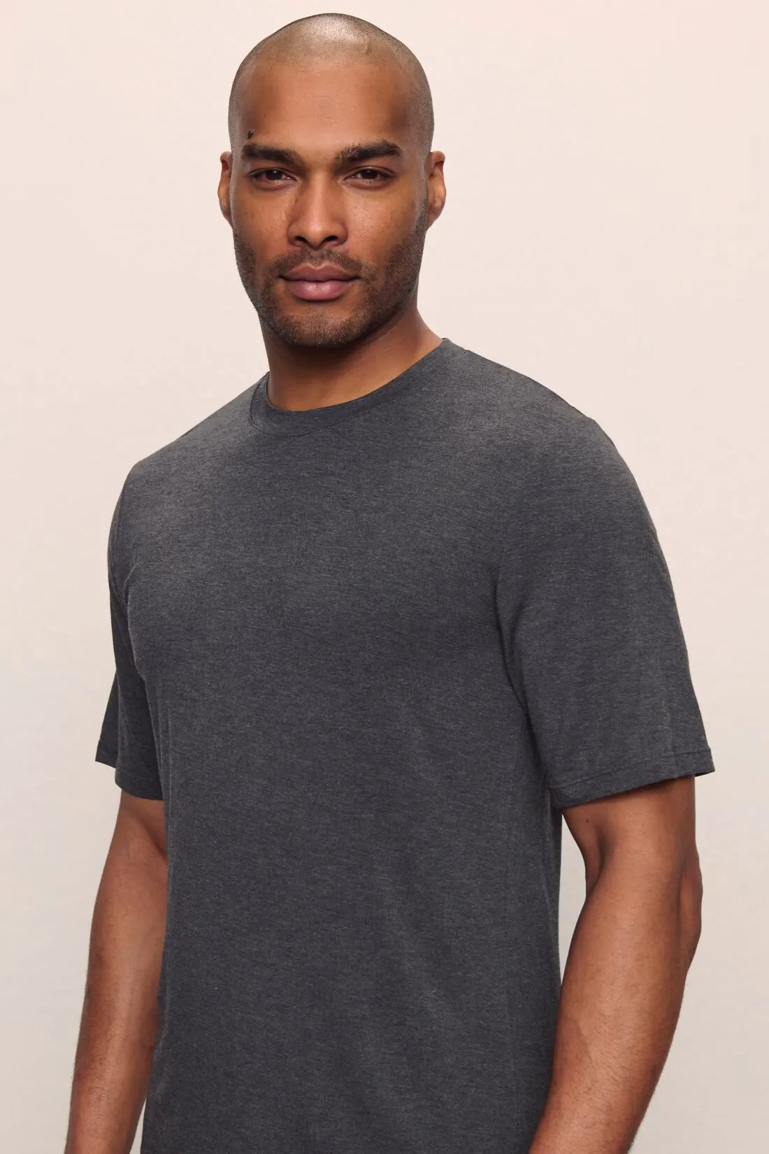 Henry TENCEL™ Modal Short Sleeve & Pant PJ Set sold by Eberjey product image thumbnail 2