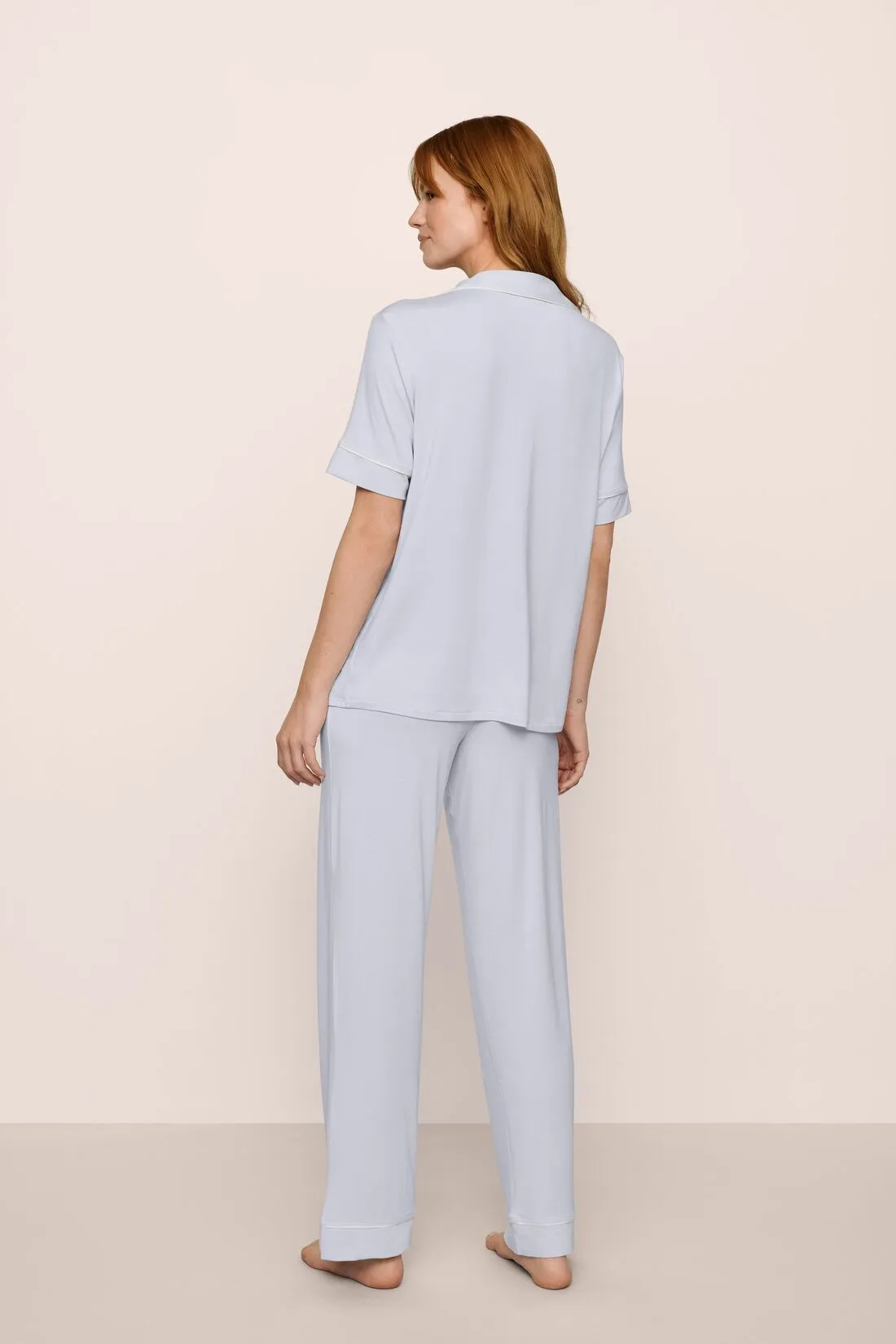 Gisele TENCEL™ Modal Short Sleeve & Pant PJ Set sold by Eberjey product image thumbnail 2
