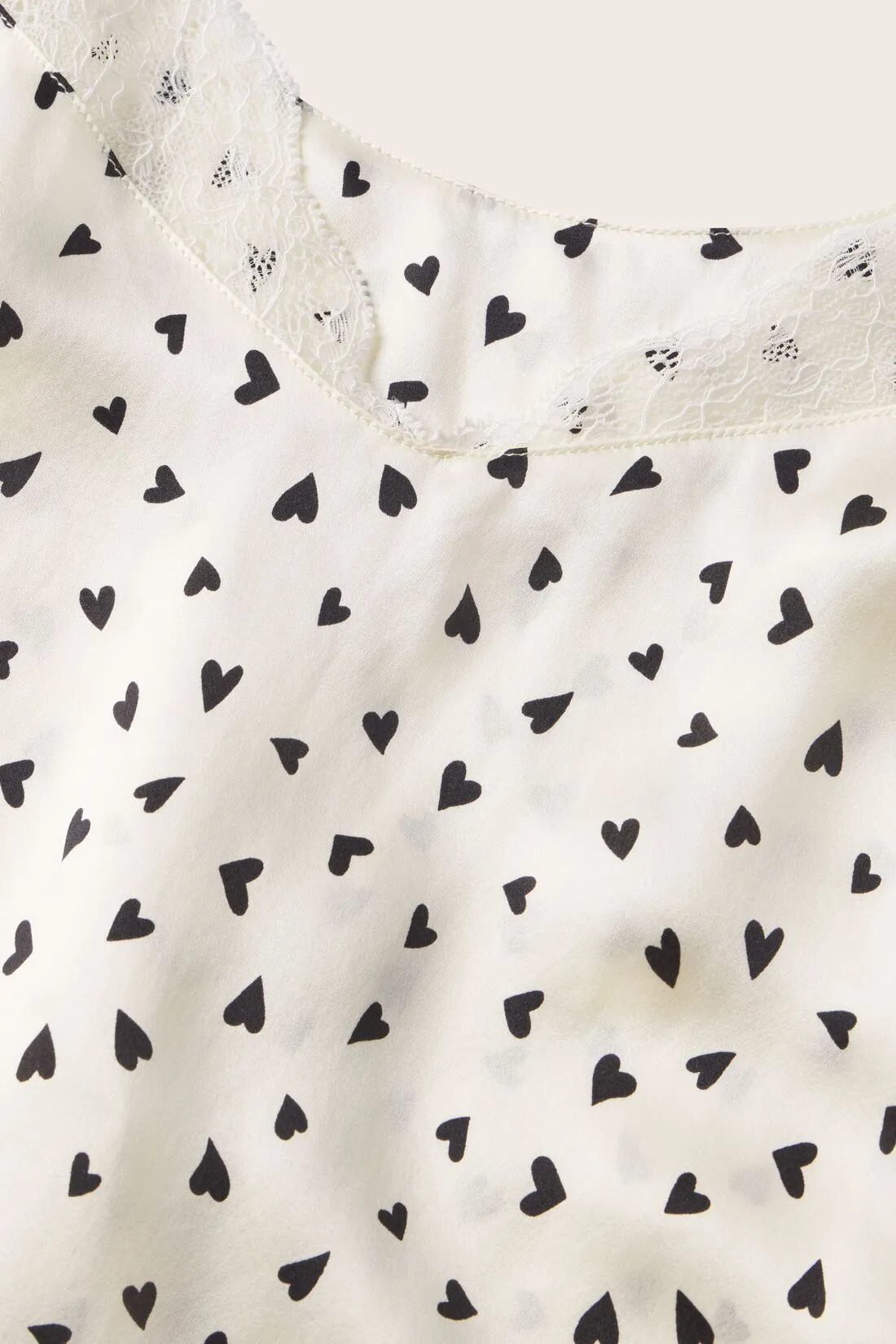 Washable Silk Printed Lace Cami & Short Set sold by Eberjey product image thumbnail 5