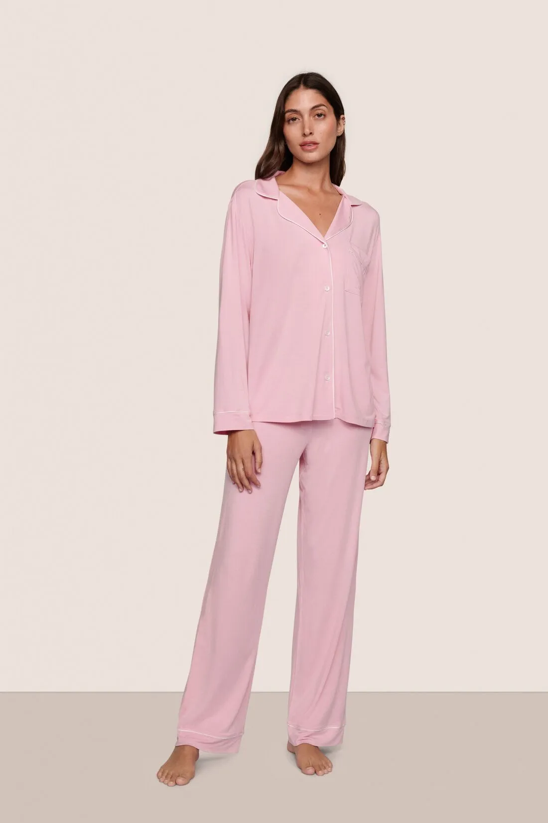 Gisele TENCEL™ Modal Long PJ Set sold by Eberjey