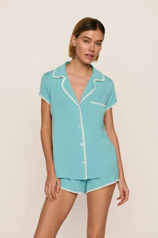 Frida TENCEL™ Modal Shortie Short PJ Set sold by Eberjey