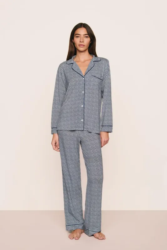 Gisele Printed TENCEL™ Modal Long PJ Set sold by Eberjey