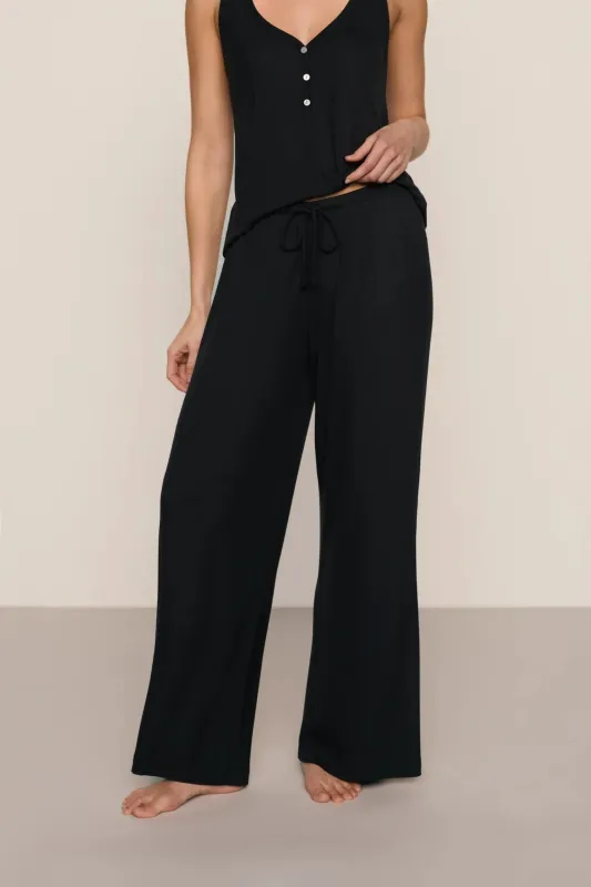 Dream Rib Wide Leg Pant sold by Eberjey