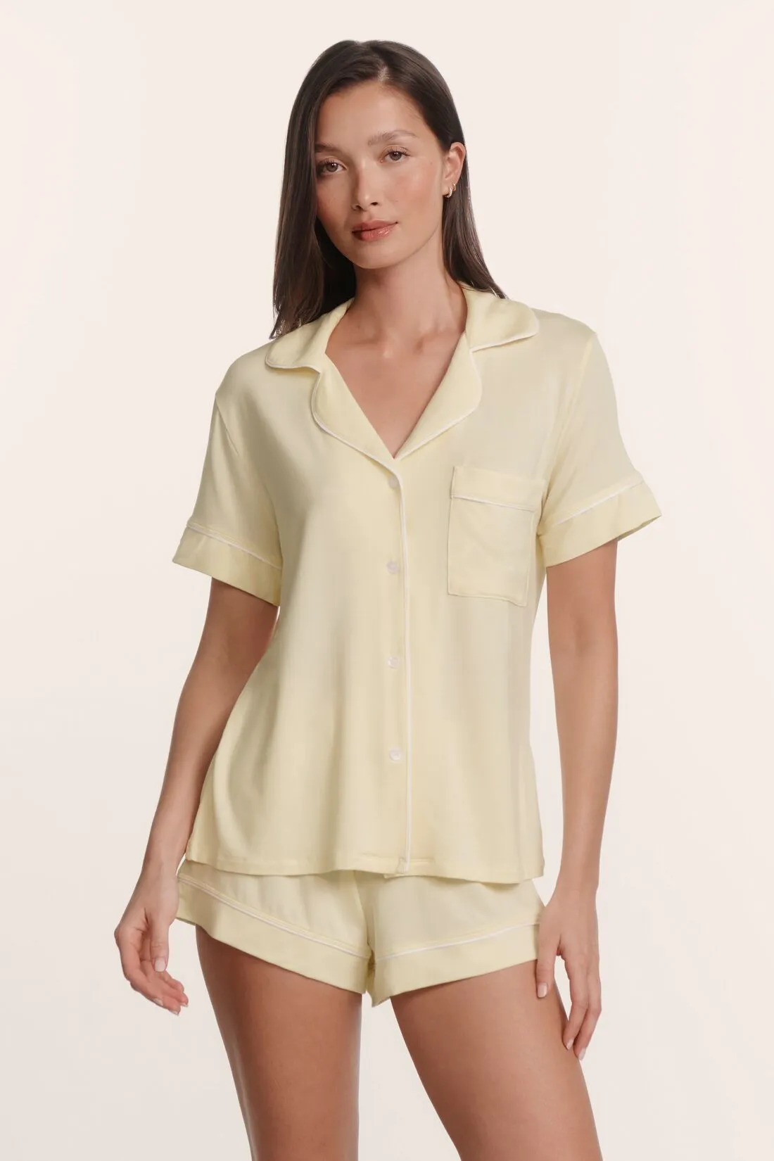 Gisele TENCEL™ Modal Relaxed Short PJ Set sold by Eberjey product image thumbnail 4