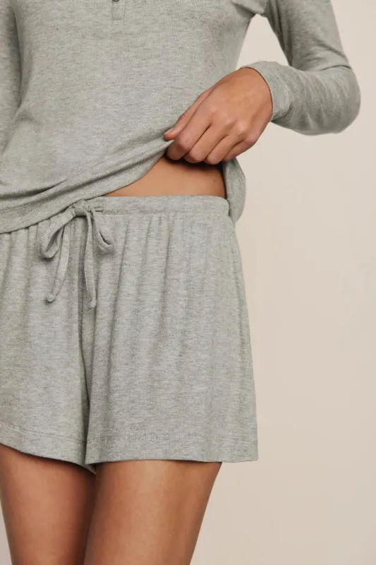 Dream Rib Relaxed Short made by Eberjey