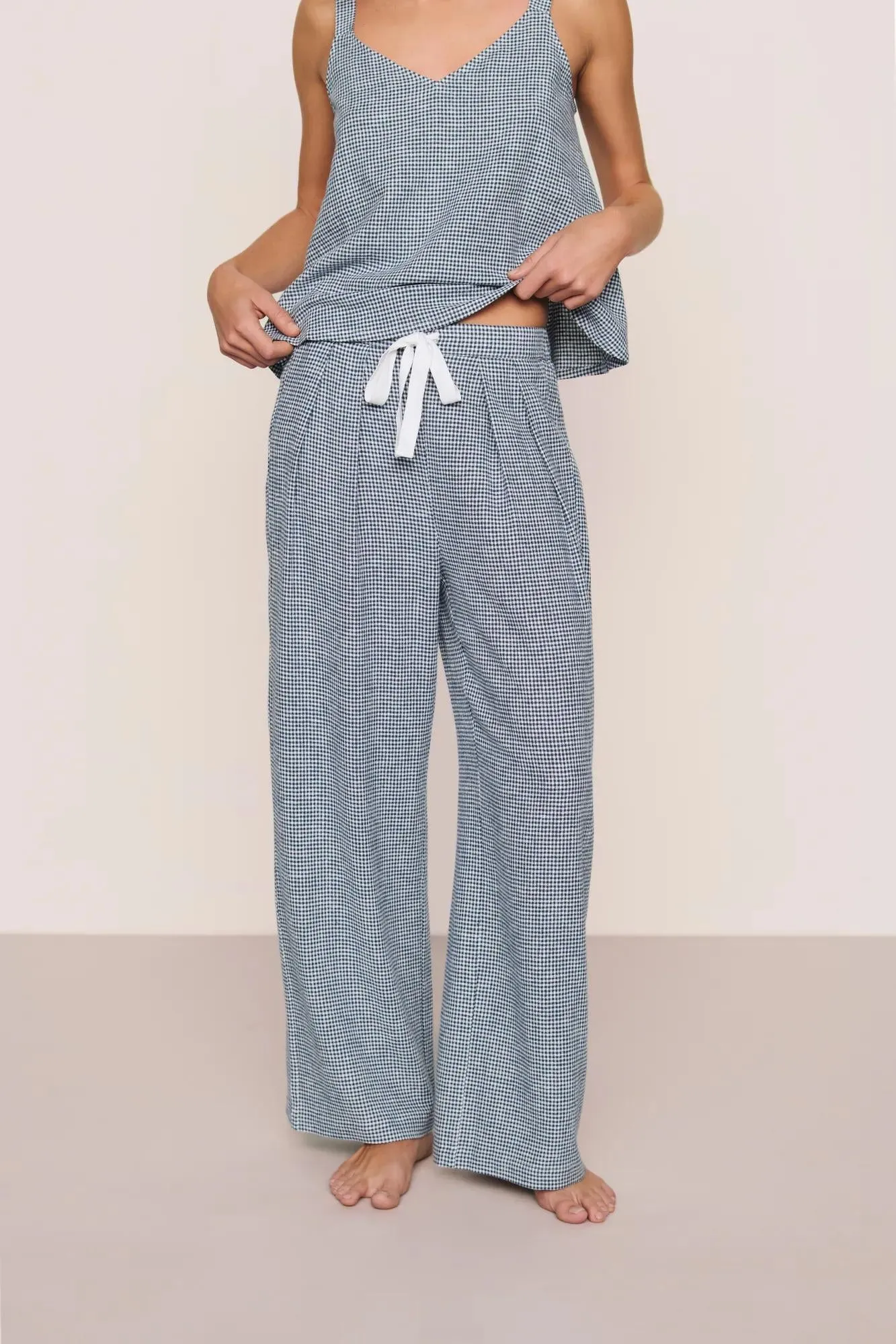 Linen Blend Relaxed Pant sold by Eberjey product image thumbnail 2