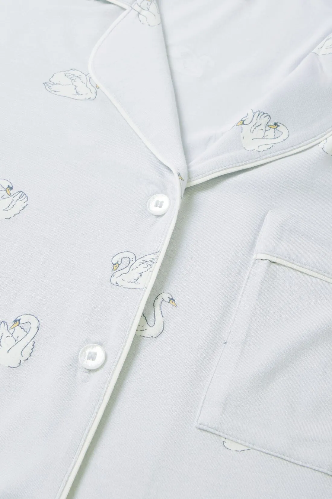 Gisele Printed TENCEL™ Modal Relaxed Short PJ Set sold by Eberjey product image thumbnail 4