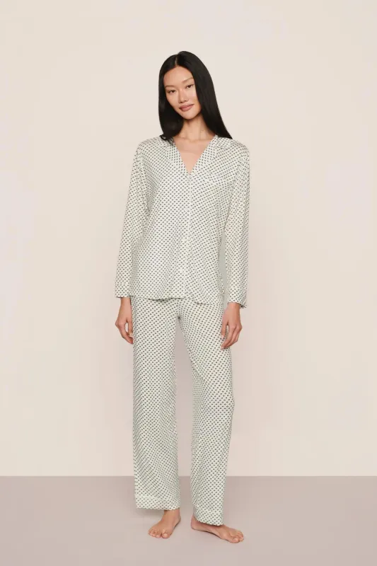Gisele Printed TENCEL™ Modal Long PJ Set sold by Eberjey