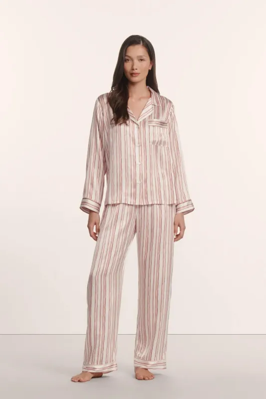 Eberjey x ILIA - Inez Washable Silk Printed Long PJ Set made by Eberjey