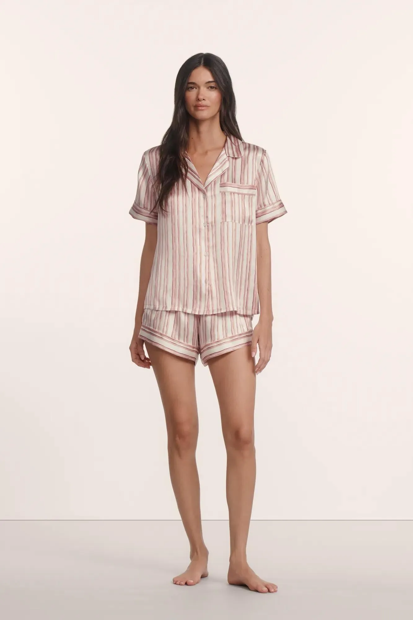 Eberjey x ILIA - Inez Washable Silk Printed Short PJ Set sold by Eberjey product image thumbnail 2