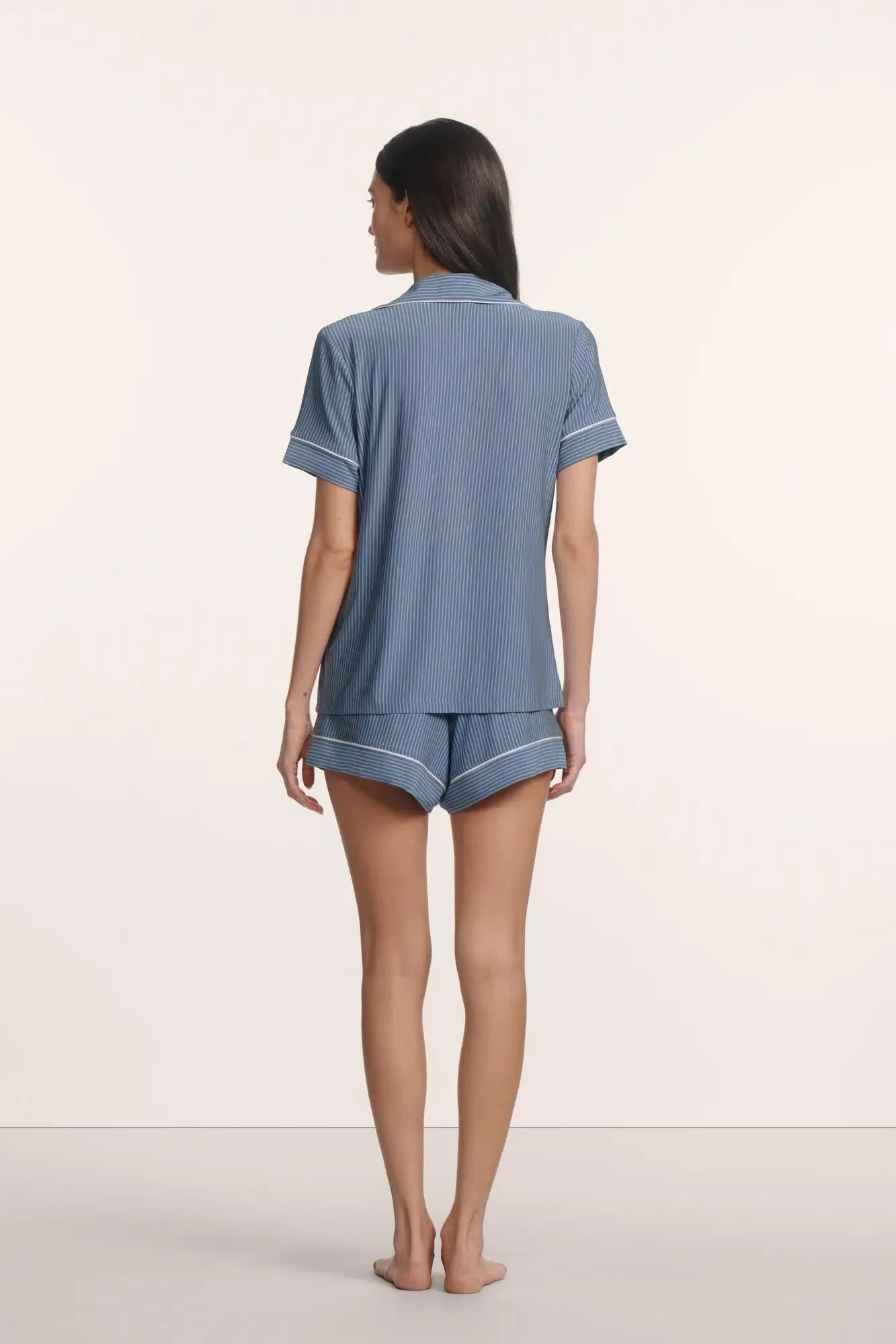 Gisele Printed TENCEL™ Modal Relaxed Short PJ Set sold by Eberjey product image thumbnail 3