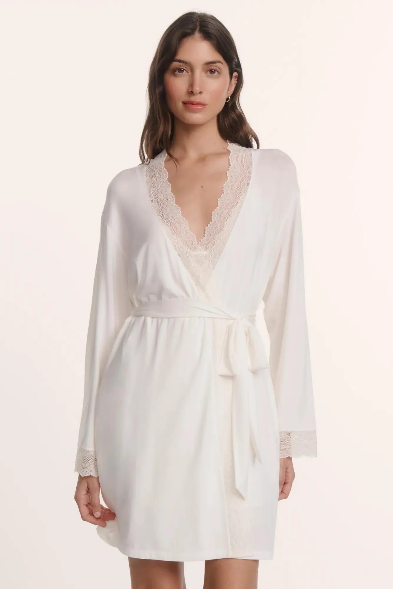 Lara TENCEL™ Modal Short Robe sold by Eberjey