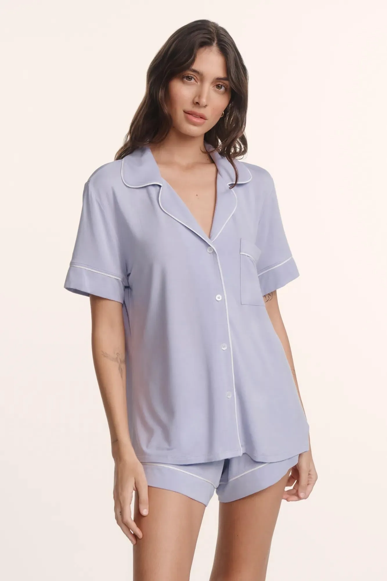 Gisele TENCEL™ Modal Relaxed Short PJ Set sold by Eberjey product image thumbnail 2