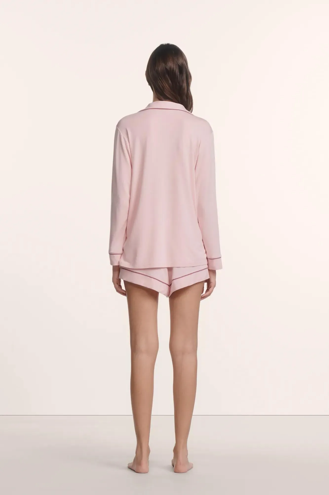 Gisele TENCEL™ Modal Long Sleeve Short PJ Set sold by Eberjey product image thumbnail 3