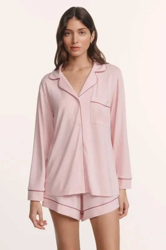 Gisele TENCEL™ Modal Long Sleeve Short PJ Set made by Eberjey