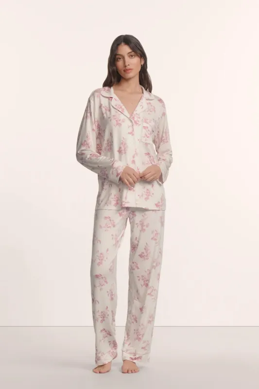 Gisele Printed TENCEL™ Modal Long PJ Set made by Eberjey