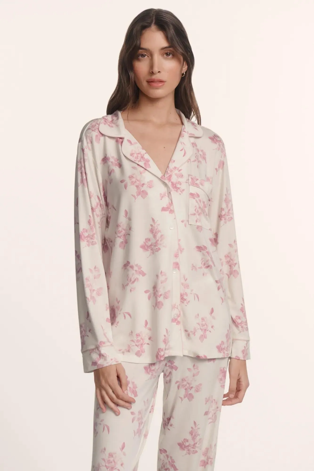Gisele Printed TENCEL™ Modal Long PJ Set sold by Eberjey product image thumbnail 2