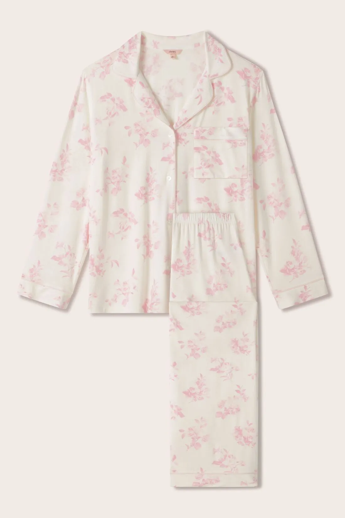 Gisele Printed TENCEL™ Modal Long PJ Set sold by Eberjey product image thumbnail 5