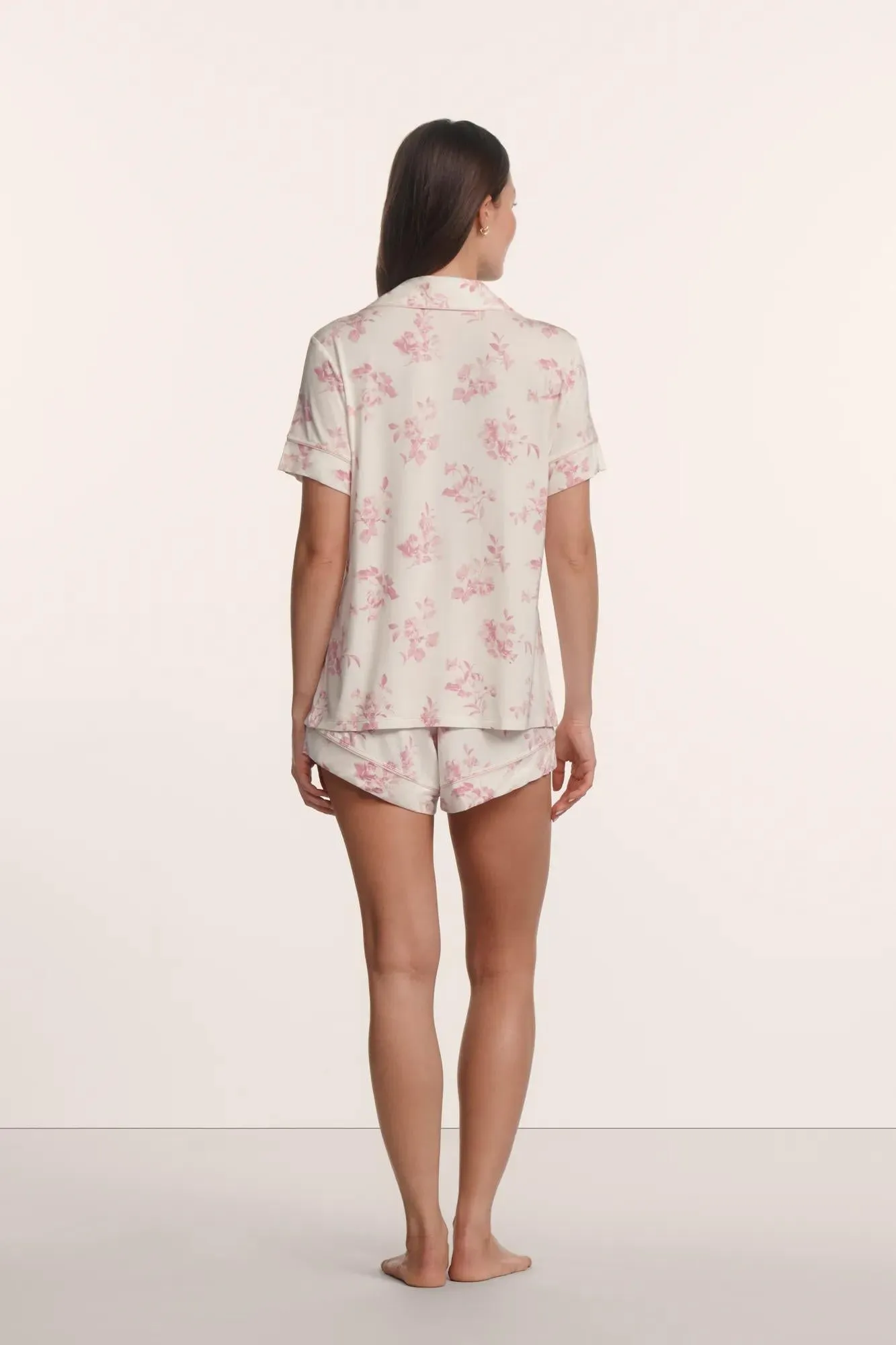 Gisele Printed TENCEL™ Modal Relaxed Short PJ Set sold by Eberjey product image thumbnail 3