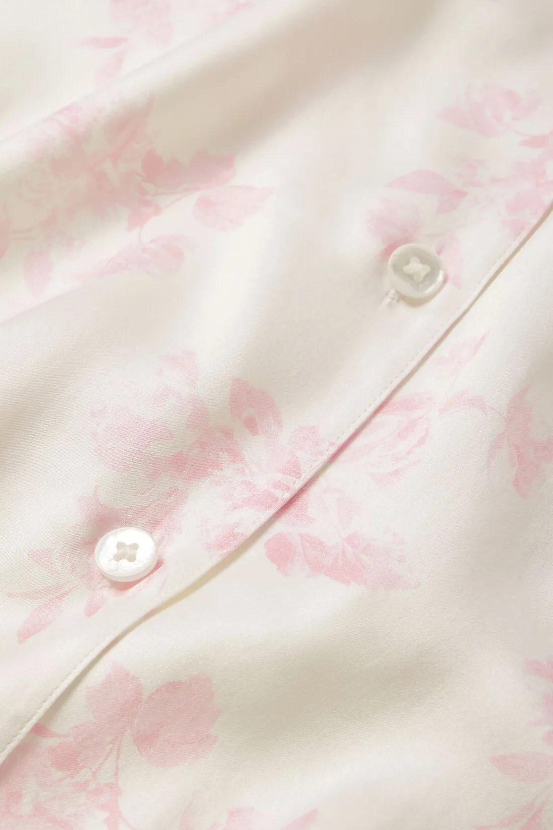 Inez Washable Silk Printed Long PJ Set sold by Eberjey product image thumbnail 4