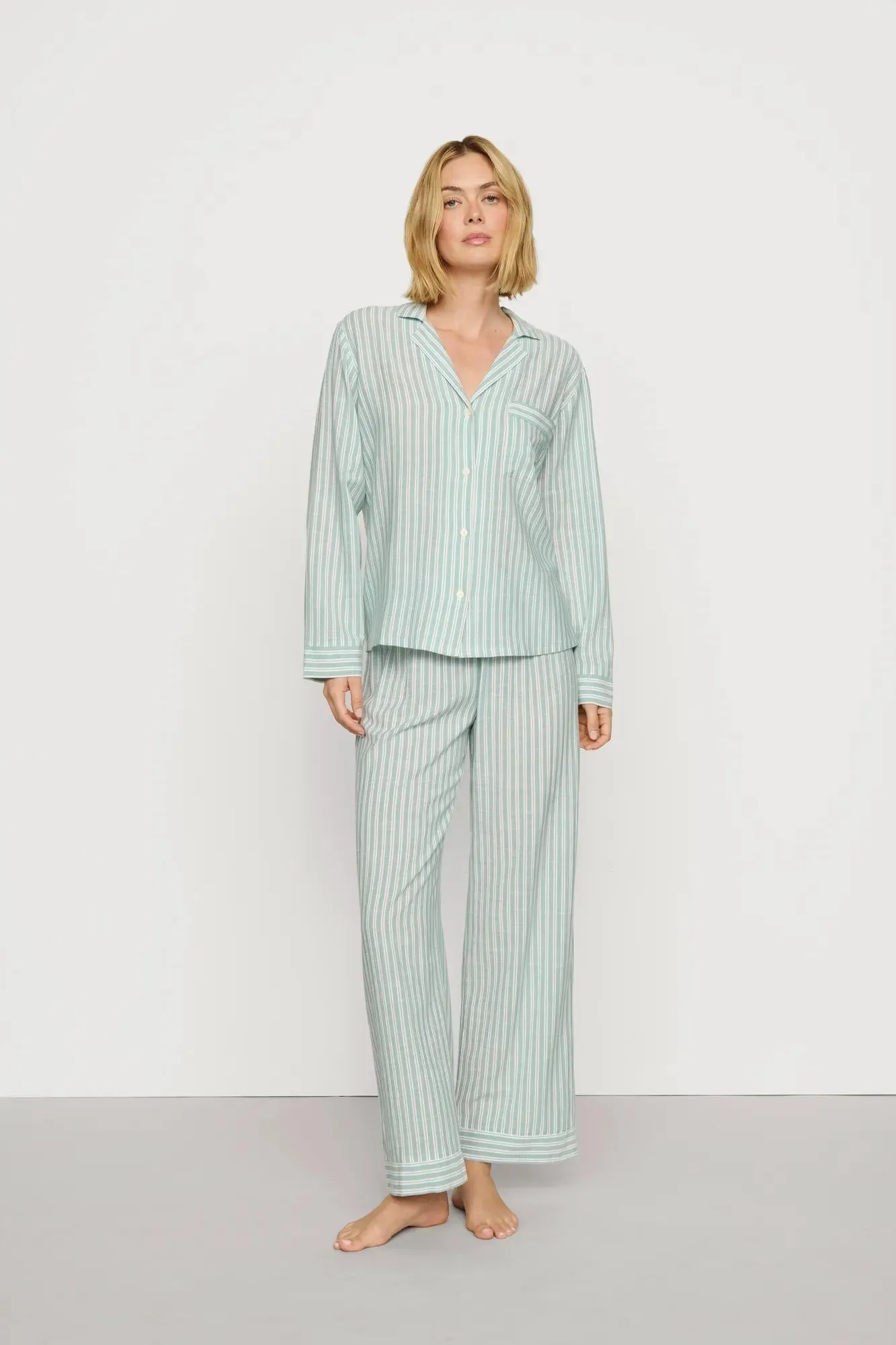 Nautico Long PJ Set sold by Eberjey