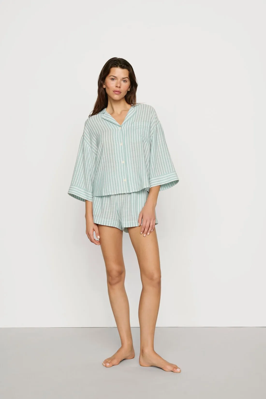 Nautico Relaxed Short PJ Set sold by Eberjey