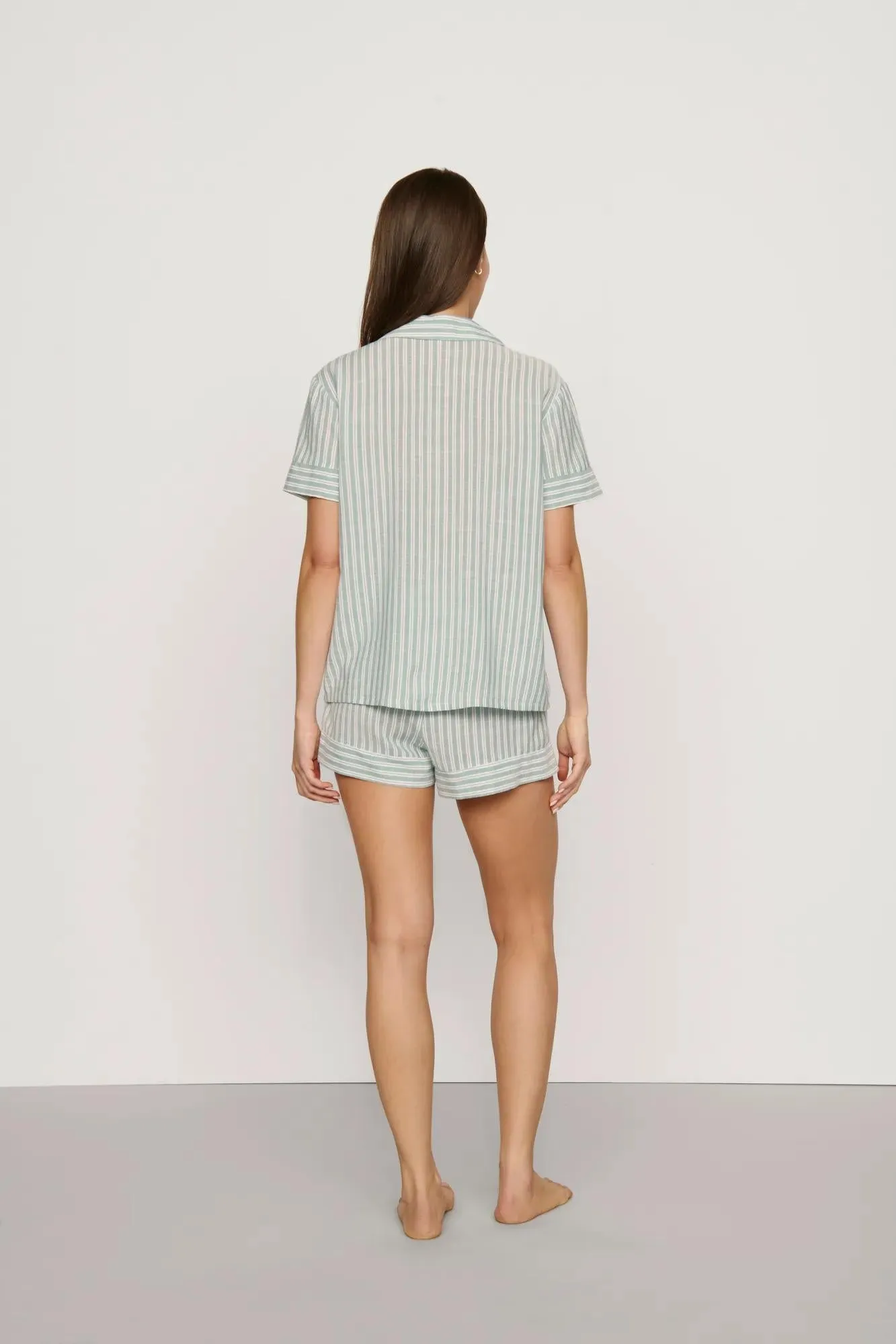 Nautico Shortie Short PJ Set sold by Eberjey product image thumbnail 4