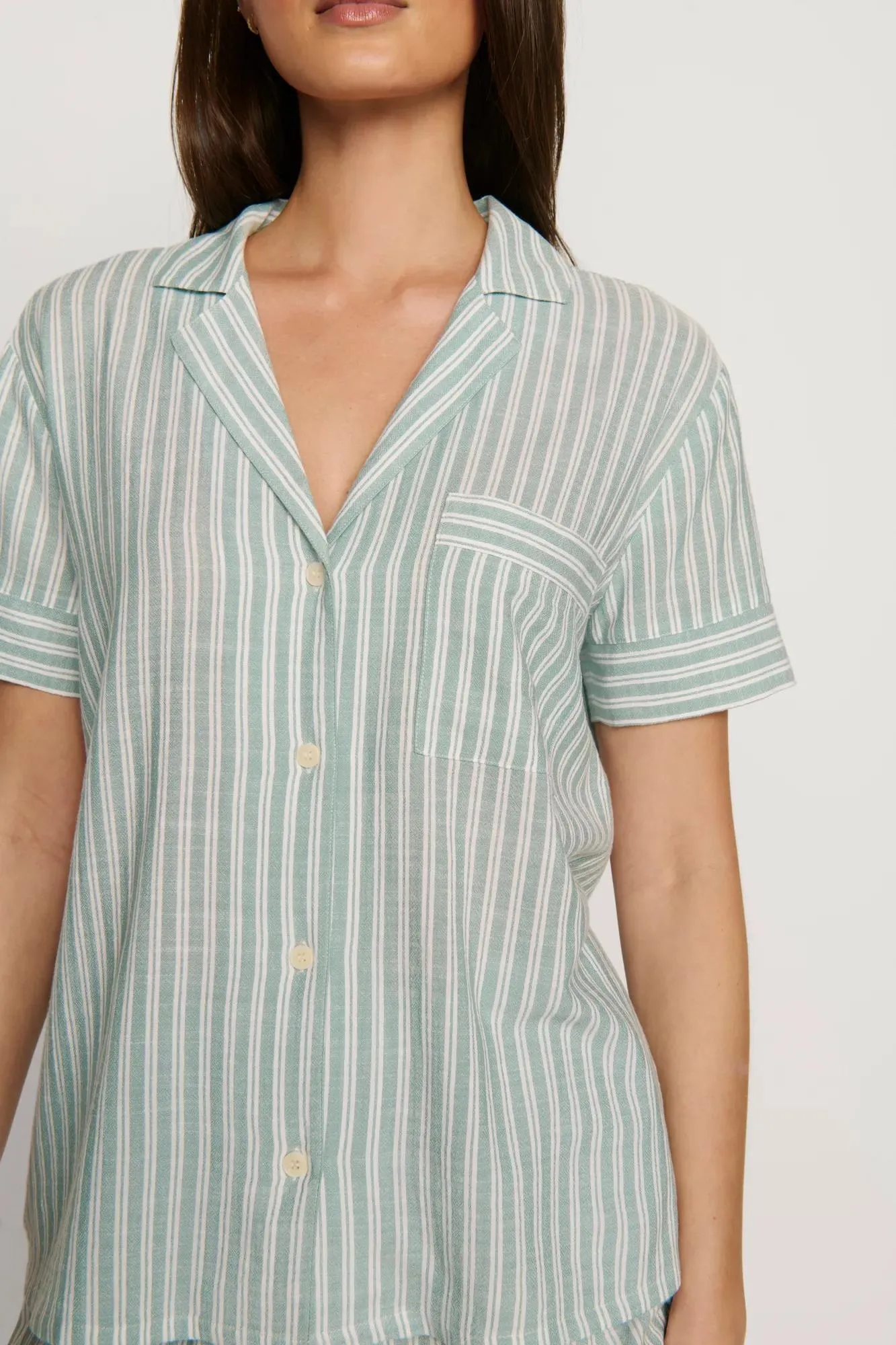 Nautico Shortie Short PJ Set sold by Eberjey product image thumbnail 3