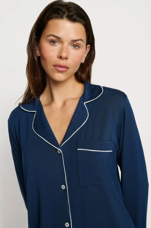 Gisele TENCEL™ Modal Long Sleeve Short PJ Set made by Eberjey