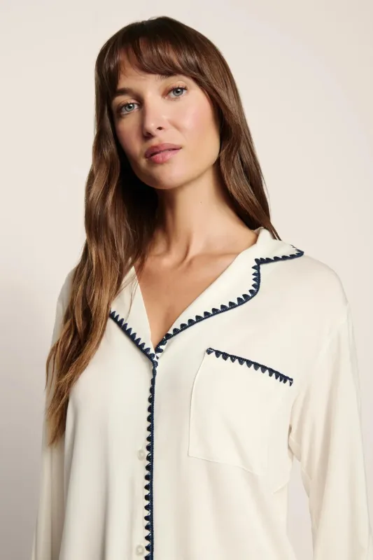 Frida TENCEL™ Modal Long PJ Set made by Eberjey