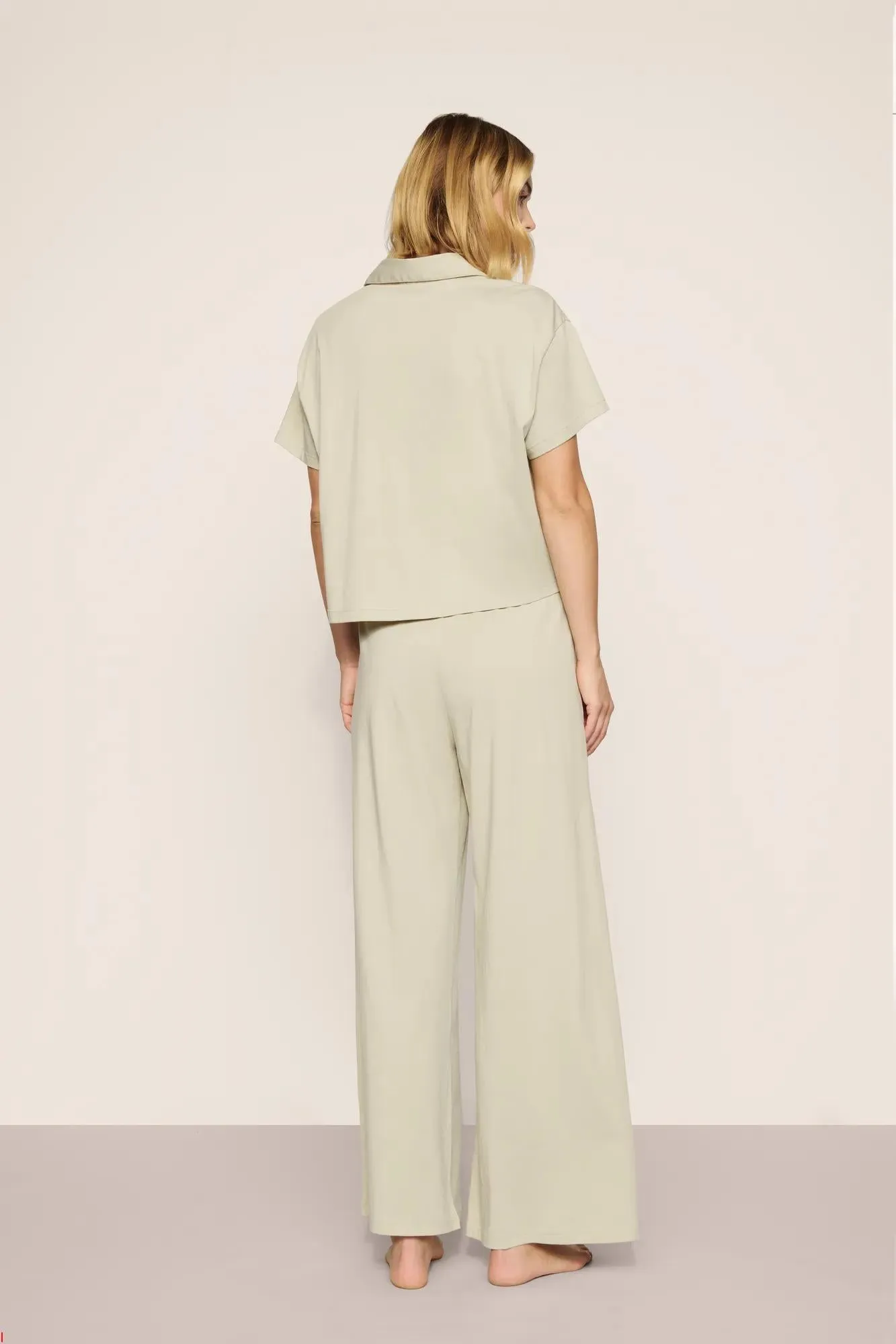Pima Cotton Short Sleeve & Pant PJ Set sold by Eberjey product image thumbnail 3