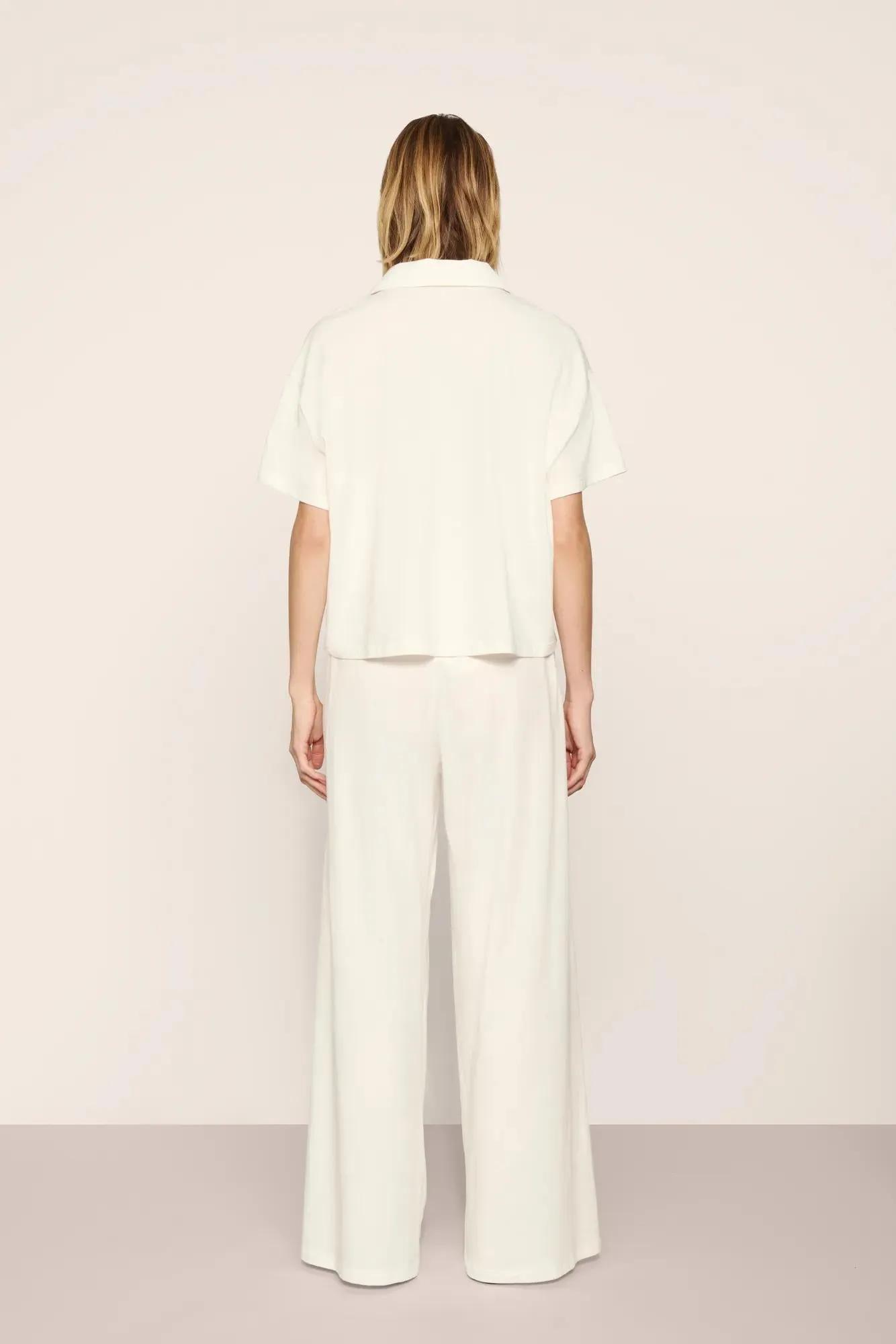 Pima Cotton Short Sleeve & Pant PJ Set sold by Eberjey product image thumbnail 4