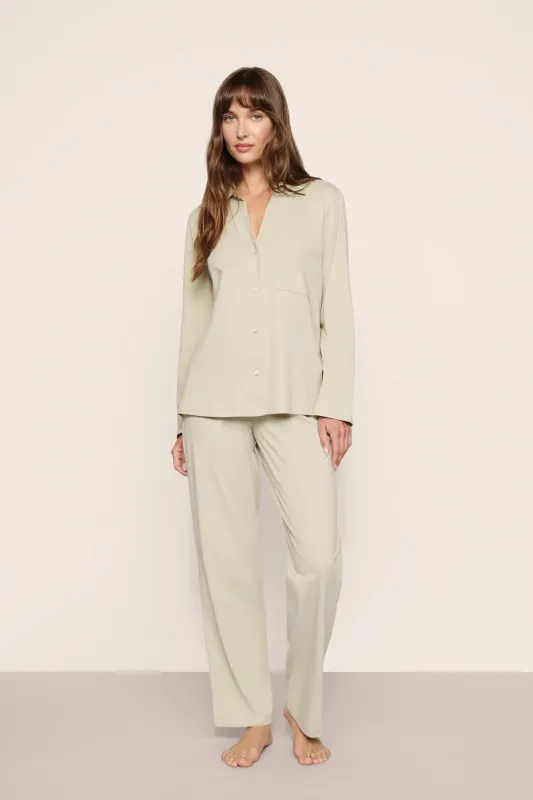 Pima Cotton Long PJ Set made by Eberjey