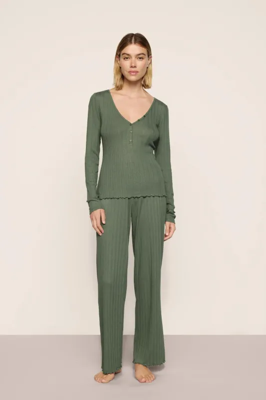 Pointelle Pant made by Eberjey