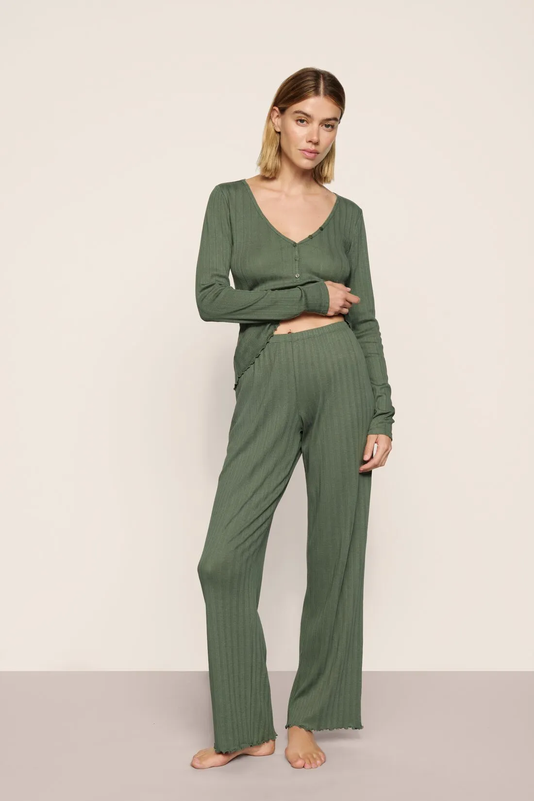 Pointelle Pant sold by Eberjey product image thumbnail 4