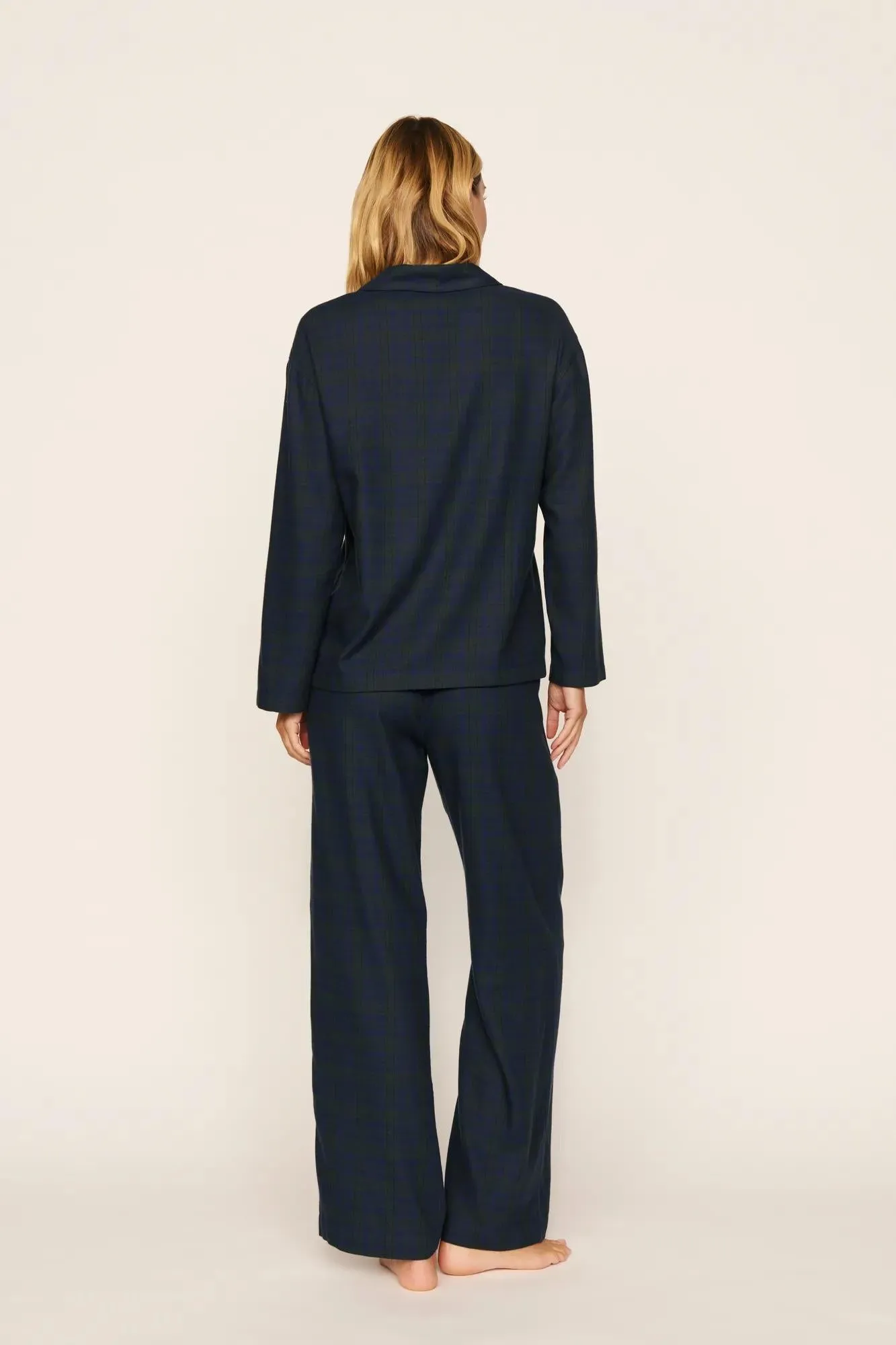 Flannel Long PJ Set sold by Eberjey product image thumbnail 3