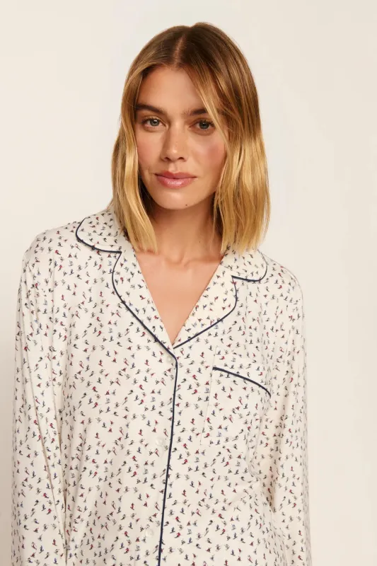 Gisele Printed TENCELâ„¢ Modal Long PJ Set made by Eberjey