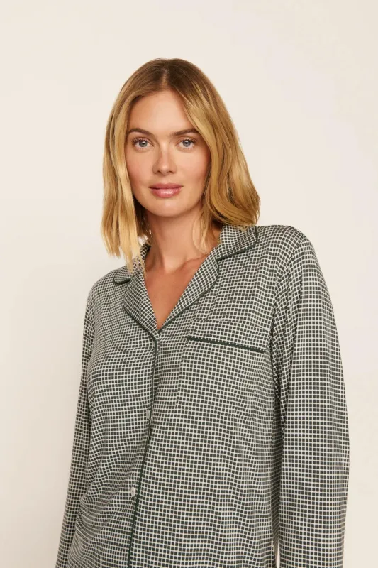 Gisele Printed TENCEL™ Modal Long PJ Set made by Eberjey