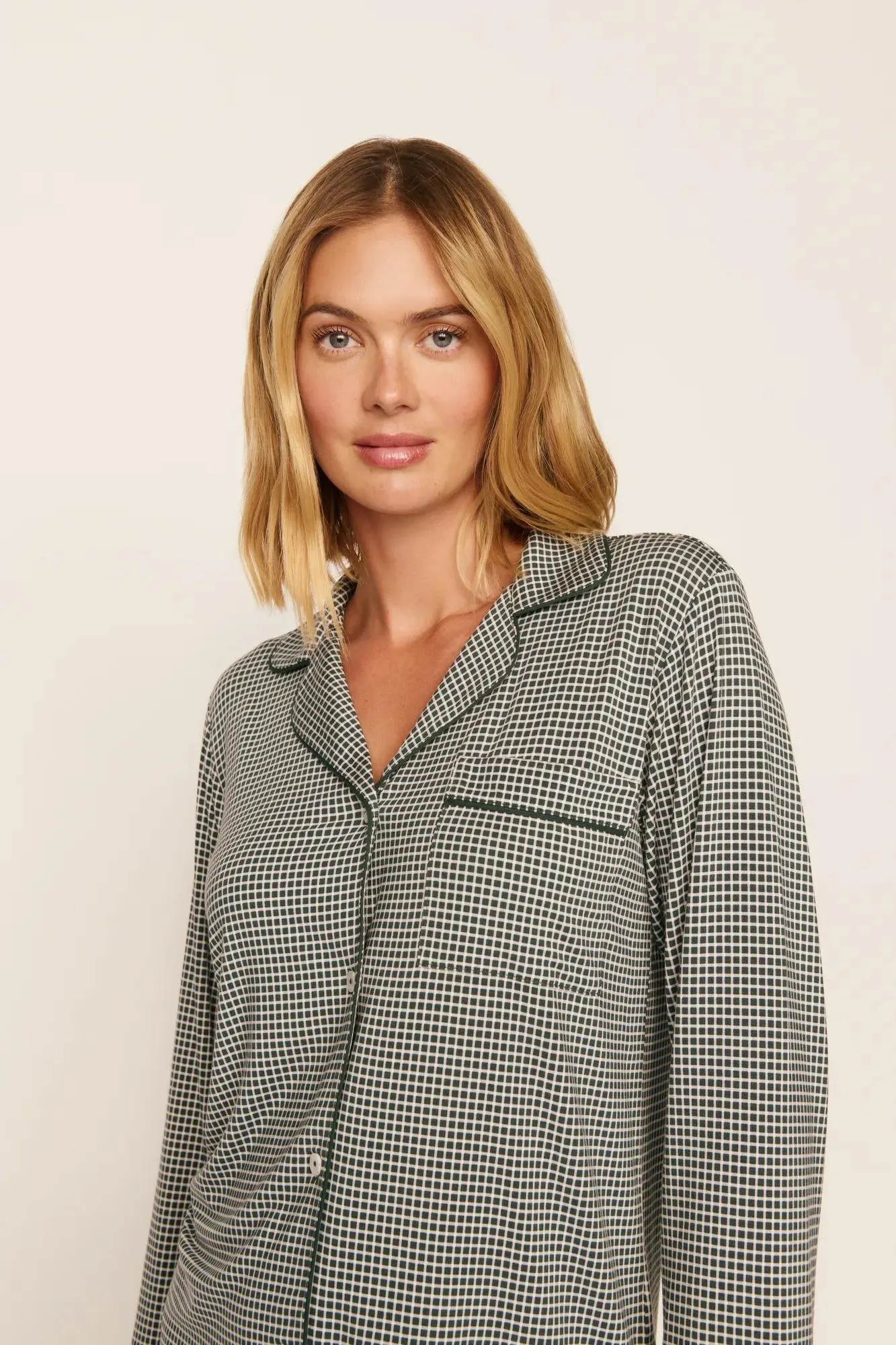 Gisele Printed TENCEL™ Modal Long PJ Set sold by Eberjey