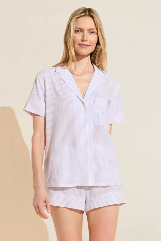 Nautico Shortie Short PJ Set sold by Eberjey