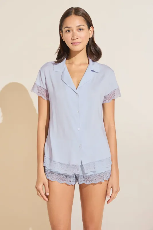 Malou TENCEL™ Modal Shortie Short PJ Set sold by Eberjey