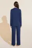 Gisele TENCEL™ Modal Rib Long PJ Set sold by Eberjey