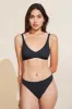 Soft Stretch Recycled Lace Plunge Bralette sold by Eberjey