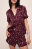 Inez Washable Silk Printed Short PJ Set sold by Eberjey