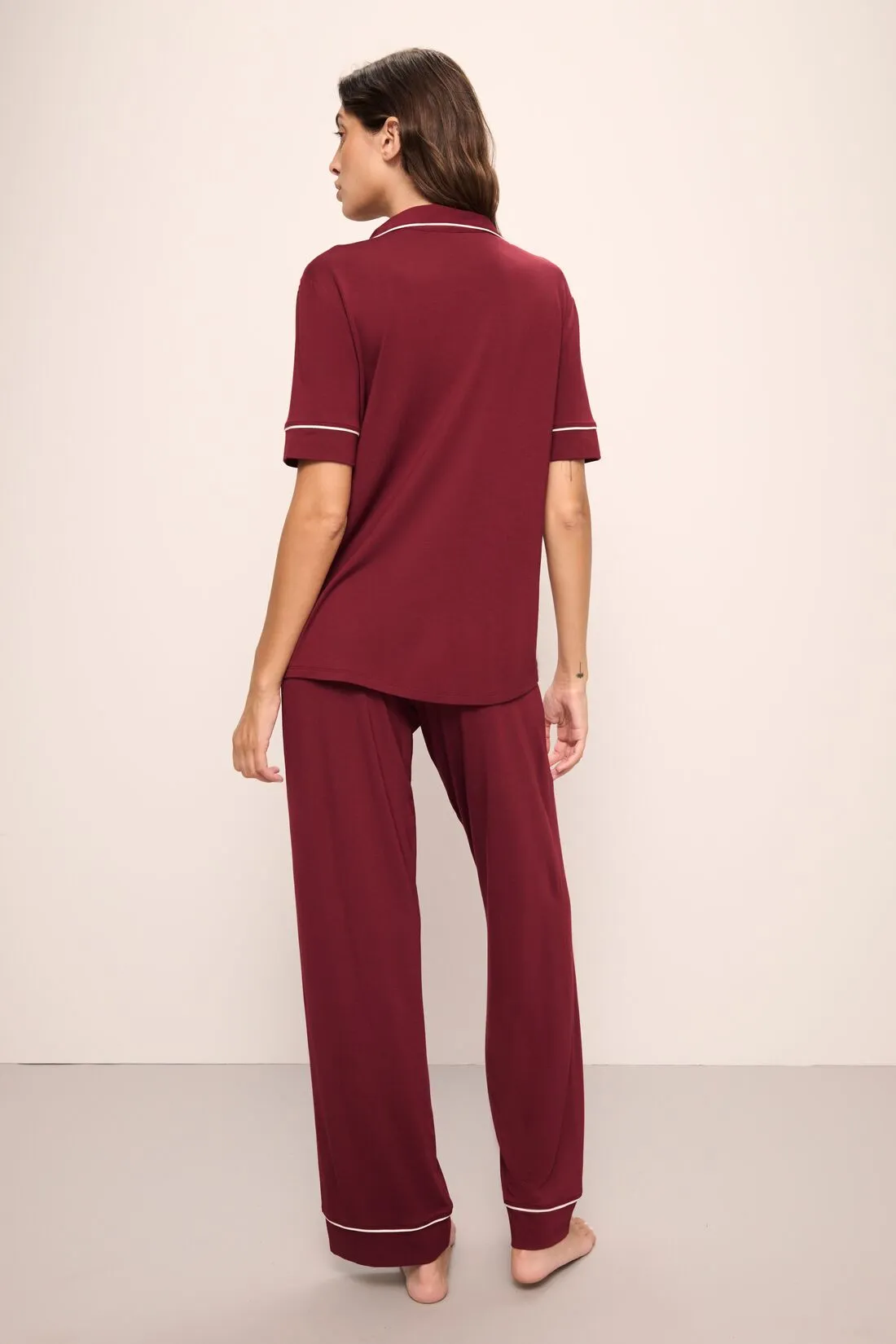 Gisele TENCEL™ Modal Short Sleeve & Pant PJ Set sold by Eberjey product image thumbnail 2