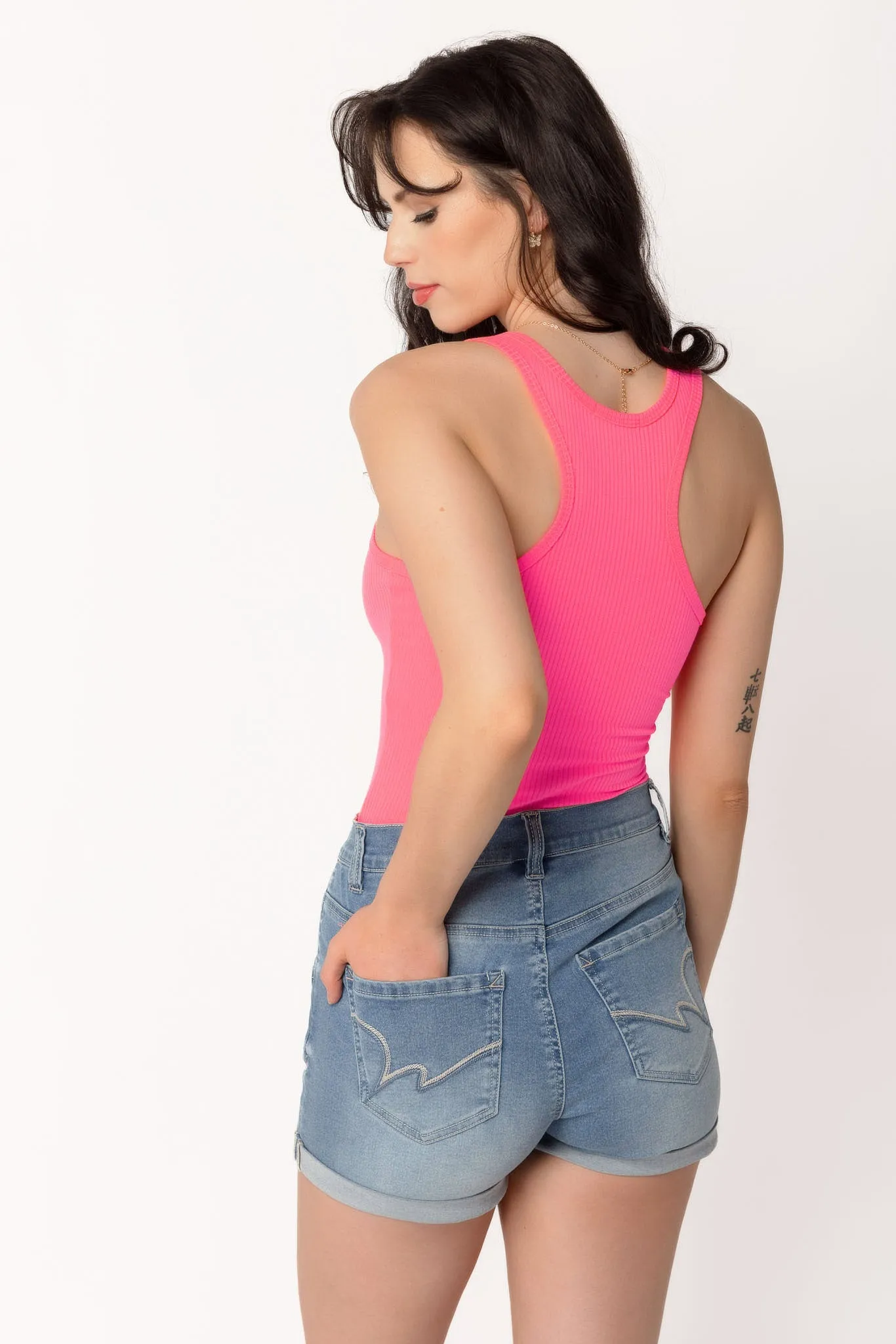 Ribbed Racerback Tank sold by Eclipse product image thumbnail 4