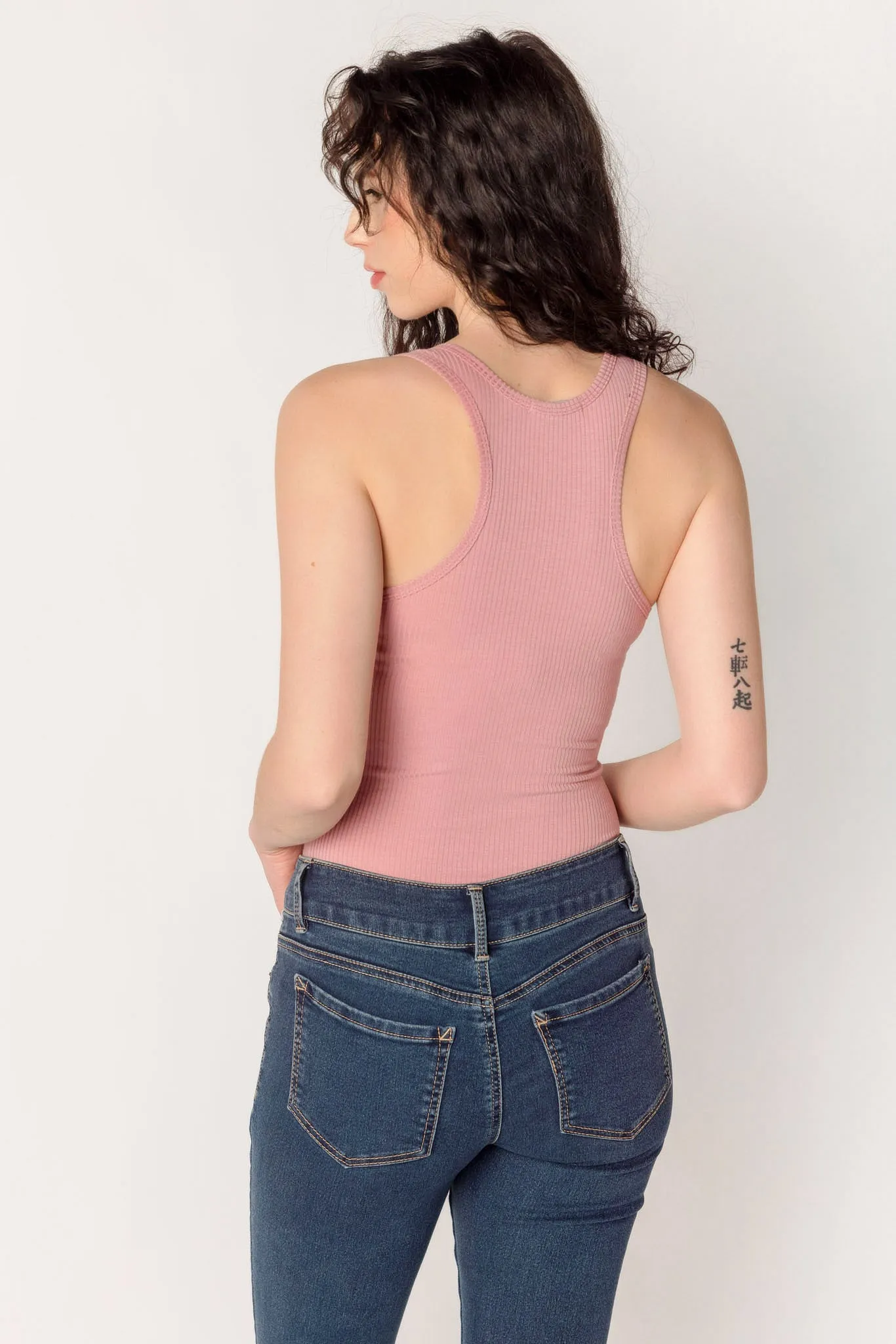 Ribbed Racerback Tank sold by Eclipse product image thumbnail 2