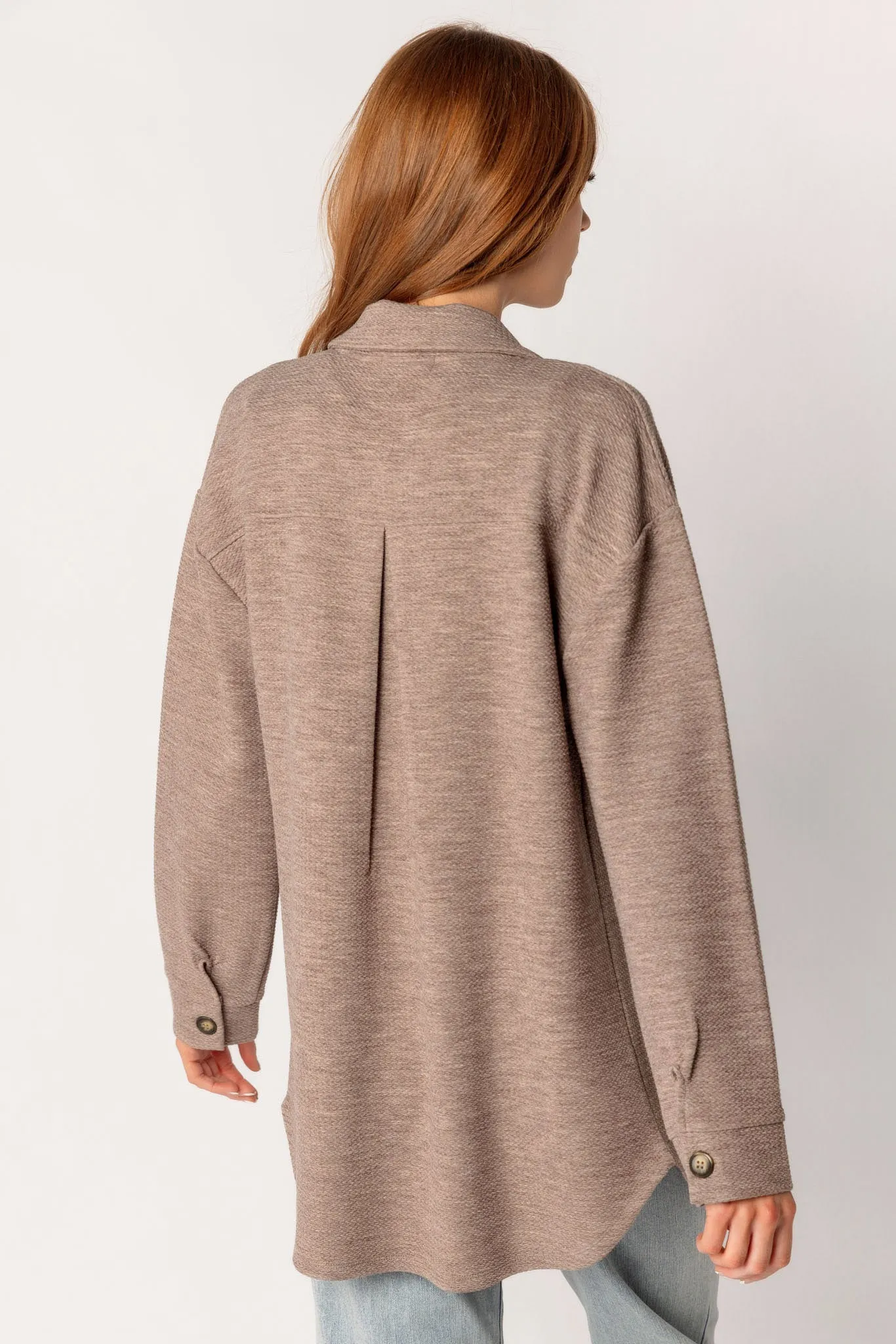 Textured Weave Long-sleeve Shirt sold by Eclipse product image thumbnail 2