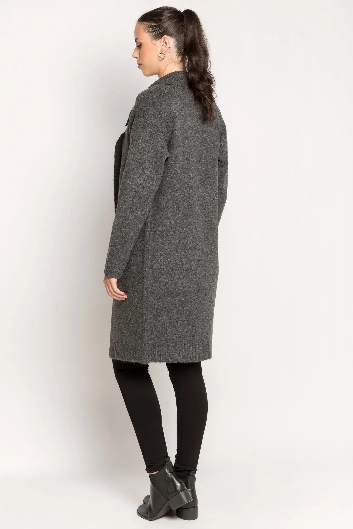 Coatigan Sweater with Buttons sold by Eclipse product image thumbnail 2