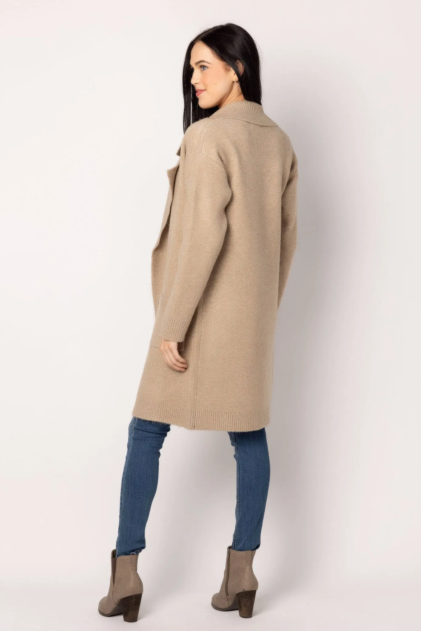 Coatigan Sweater with Buttons sold by Eclipse product image thumbnail 4